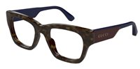 Montura de gafas Gucci Hombre GG1669O006-HAVANA-RED-TRANSPARENT52 - GG1669O006-HAVANA-RED-TRANSPARENT52